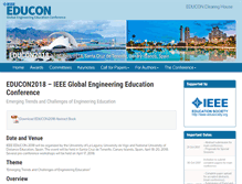 Tablet Screenshot of educon-conference.org